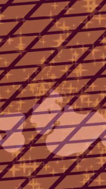 Benzersiz video giriş tasarımı projeleri için detaylı yüzey kalıbı film animasyon stili grafik girişi