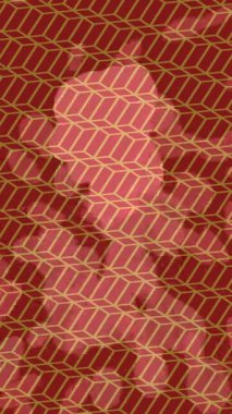 Dijital doku yüzey tasarım biçimi ile modern video animasyonu için gelişmiş hareket grafikleri