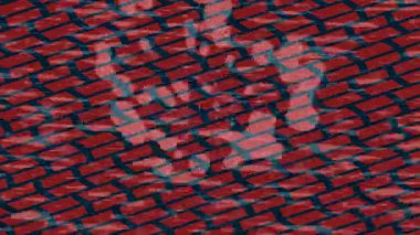 Lüks hareket projeleri için soyut tasarım stili animasyonu olan üst düzey dijital doku