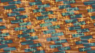 Benzersiz hareket grafikleri tasarım sanatına sahip yaratıcı film üretimi için özet bir arkaplan