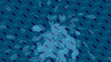 Benzersiz dijital animasyon tarzı grafikleri olan yaratıcı ortam tasarımı için yenilikçi hareket dokusu