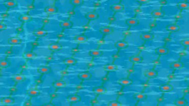 Modern medya üretimi için fütüristik dijital soyut doku sinematik tarz hareketli grafik ögesi