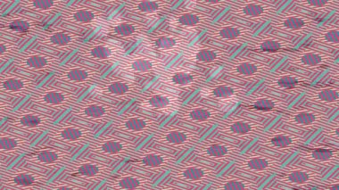 Soyut hareket desenli fütüristik video üretimi için dinamik dijital arkaplan