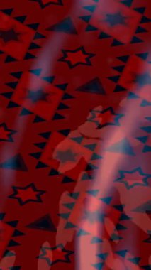 Benzersiz video giriş tasarımı projeleri için detaylı yüzey kalıbı film animasyon stili grafik girişi