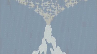 Profesyonel video projeleri sanat tarzı için organik hareketli arkaplan tasarımı