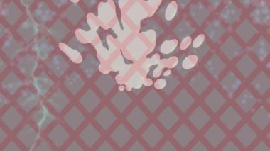 Organik desenli yüzey giriş stili video film sanatı ile soyut arkaplan tasarımı