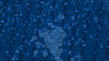 Profesyonel video projeleri sanat tarzı için organik hareketli arkaplan tasarımı