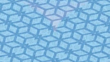 Lüks hareket projeleri için soyut tasarım stili animasyonu olan üst düzey dijital doku