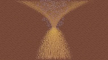 Lüks hareket projeleri için soyut tasarım stili animasyonu olan üst düzey dijital doku