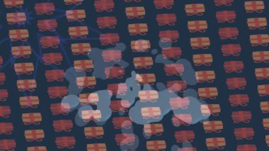 Profesyonel video projeleri sanat tarzı için organik hareketli arkaplan tasarımı