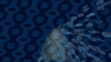 Modern medya üretimi için fütüristik dijital soyut doku sinematik tarz hareketli grafik ögesi