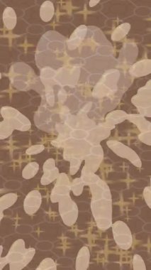 Lüks hareket projeleri için soyut tasarım stili animasyonu olan üst düzey dijital doku