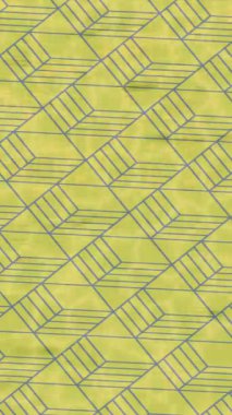 Benzersiz dijital animasyon tarzı grafikleri olan yaratıcı ortam tasarımı için yenilikçi hareket dokusu