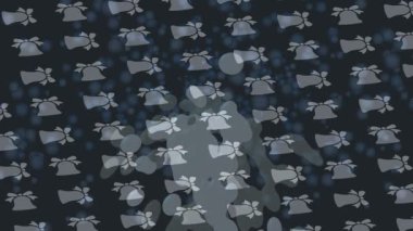 Modern medya üretimi için fütüristik dijital soyut doku sinematik tarz hareketli grafik ögesi