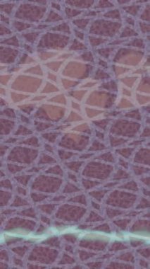 Benzersiz video giriş tasarımı projeleri için detaylı yüzey kalıbı film animasyon stili grafik girişi