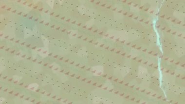 Estetik doku arkaplan tasarımı renkli hareket grafikleri ile moda film giriş profosyoneli