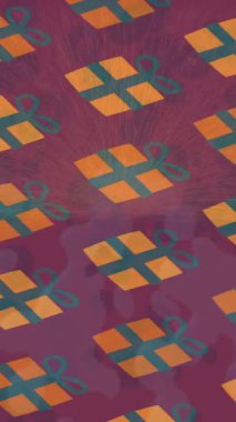 Organik desenli yüzey giriş stili video film sanatı ile soyut arkaplan tasarımı