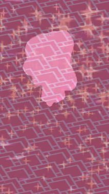 Organik desenli yüzey giriş stili video film sanatı ile soyut arkaplan tasarımı