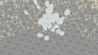 Estetik doku arkaplan tasarımı renkli hareket grafikleri ile moda film giriş profosyoneli