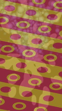 Dijital doku yüzey tasarım biçimi ile modern video animasyonu için gelişmiş hareket grafikleri