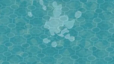 Benzersiz video giriş tasarımı projeleri için detaylı yüzey kalıbı film animasyon stili grafik girişi