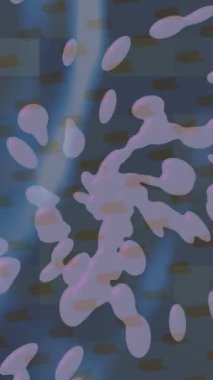 Organik desenli yüzey giriş stili video film sanatı ile soyut arkaplan tasarımı