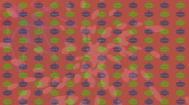 Benzersiz dijital animasyon tarzı grafikleri olan yaratıcı ortam tasarımı için yenilikçi hareket dokusu