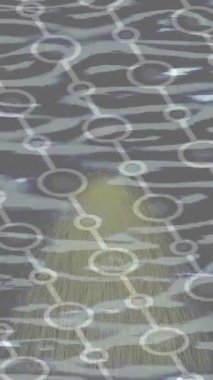 Modern medya üretimi için fütüristik dijital soyut doku sinematik tarz hareketli grafik ögesi