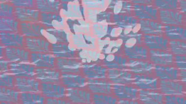 Benzersiz hareket dokusu tasarım sanatı ile profesyonel video düzenleme için modern soyut grafikler