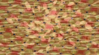 Profesyonel video projeleri sanat tarzı için organik hareketli arkaplan tasarımı