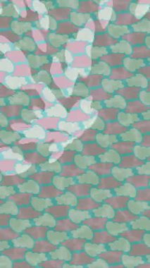 Organik desenli yüzey giriş stili video film sanatı ile soyut arkaplan tasarımı