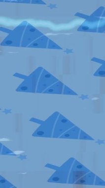 Yaratıcı video düzenleme film tasarımı için benzersiz hareket grafikleri biçimi giriş hareketi video pro