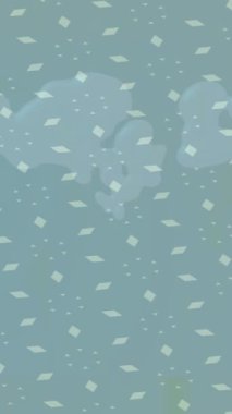 Benzersiz dijital animasyon tarzı grafikleri olan yaratıcı ortam tasarımı için yenilikçi hareket dokusu