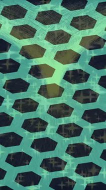 Soyut hareket desenli fütüristik video üretimi için dinamik dijital arkaplan