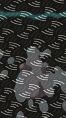 Yaratıcı video düzenleme film tasarımı için benzersiz hareket grafikleri biçimi giriş hareketi video pro