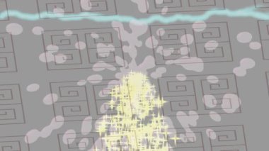 Benzersiz hareket grafikleri tasarım sanatına sahip yaratıcı film üretimi için özet bir arkaplan