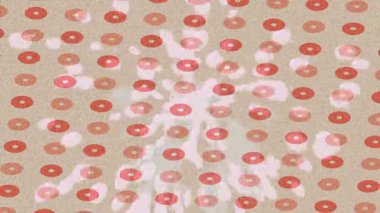 Estetik doku arkaplan tasarımı renkli hareket grafikleri ile moda film giriş profosyoneli