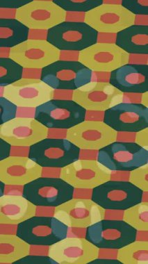 Soyut hareket desenli fütüristik video üretimi için dinamik dijital arkaplan