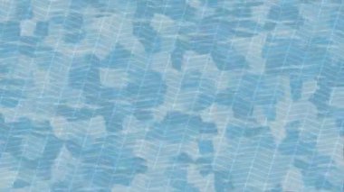 Lüks hareket projeleri için soyut tasarım stili animasyonu olan üst düzey dijital doku