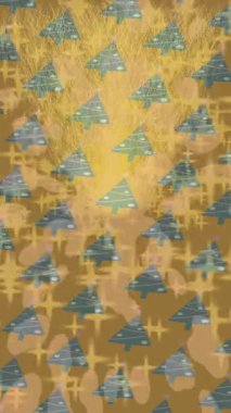 Benzersiz video giriş tasarımı projeleri için detaylı yüzey kalıbı film animasyon stili grafik girişi