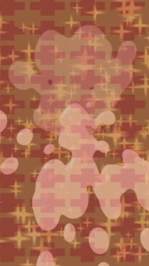 Lüks hareket projeleri için soyut tasarım stili animasyonu olan üst düzey dijital doku