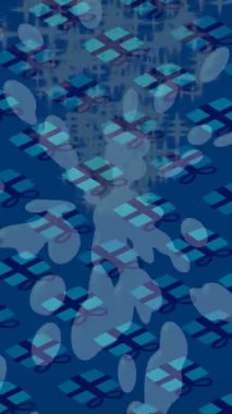 Yaratıcı video düzenleme film tasarımı için benzersiz hareket grafikleri biçimi giriş hareketi video pro