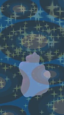 Benzersiz video giriş tasarımı projeleri için detaylı yüzey kalıbı film animasyon stili grafik girişi