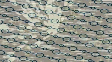 Yaratıcı video düzenleme film arkaplan tasarımı için minimalist organik hareket grafikleri