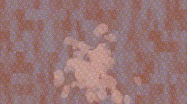 Soyut hareket desenli fütüristik video üretimi için dinamik dijital arkaplan