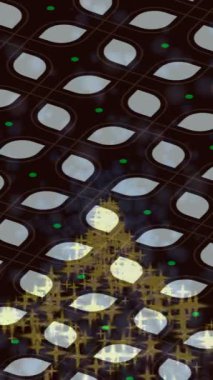 Benzersiz hareket grafikleri tasarım sanatına sahip yaratıcı film üretimi için özet bir arkaplan