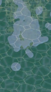 Yaratıcı video düzenleme film tasarımı için benzersiz hareket grafikleri biçimi giriş hareketi video pro