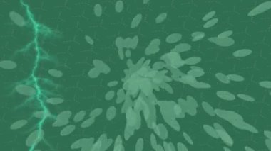 Benzersiz hareket dokusu tasarım sanatı ile profesyonel video düzenleme için modern soyut grafikler