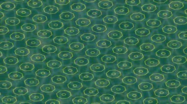 Benzersiz video giriş tasarımı projeleri için detaylı yüzey kalıbı film animasyon stili grafik girişi