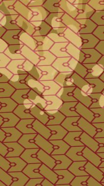 Benzersiz dijital animasyon tarzı grafikleri olan yaratıcı ortam tasarımı için yenilikçi hareket dokusu